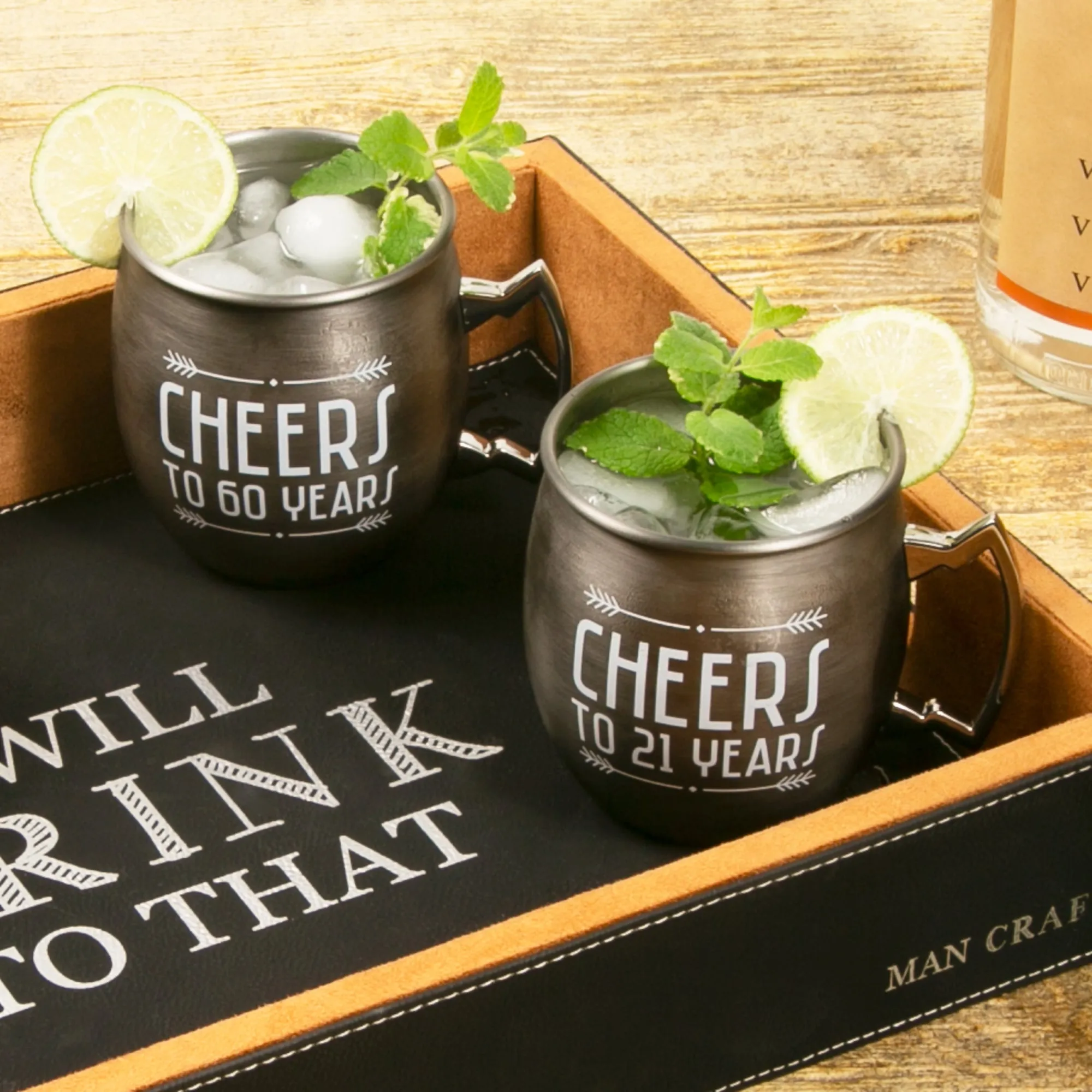 21 Years 20 oz Stainless Steel Moscow Mule