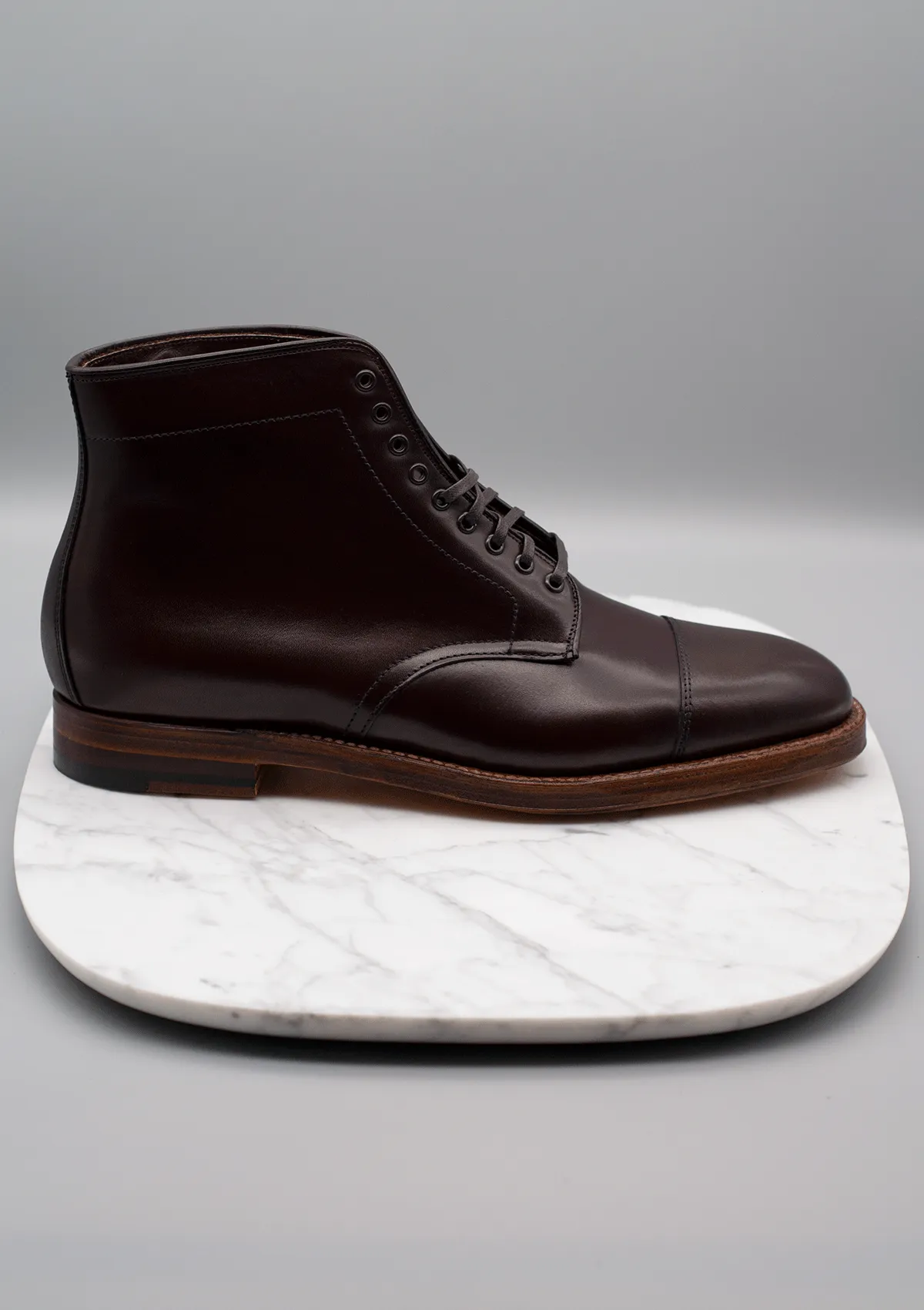 3912 Brown Cap Toe Boot