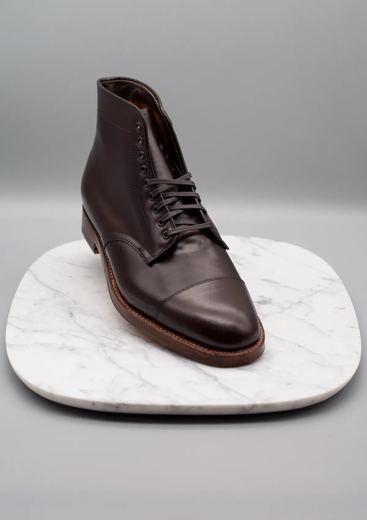 3912 Brown Cap Toe Boot