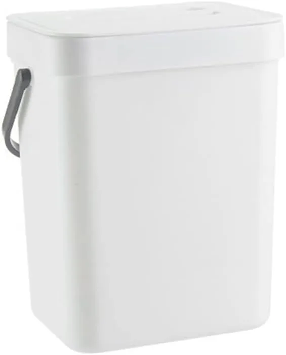 3L Small Kitchen Compost Bin, PP Material, Pressure Design Household Countertop Container with Lid for Rubbish Composter (3)