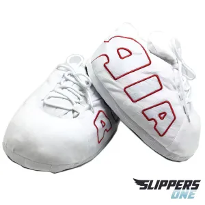 96 White Slippers