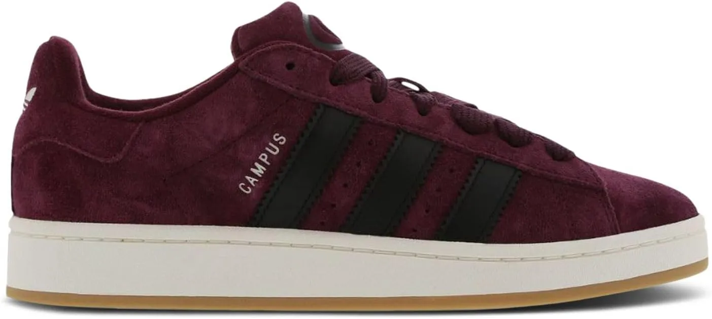 adidas Campus 00s Men's Sneaker, Maroon/Core Black/Off White, Size 9.5