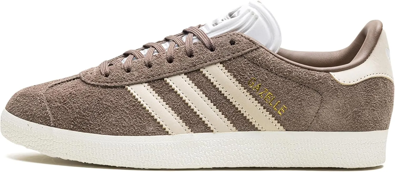 adidas Gazelle Womens Sneaker (Earth Strata White, 6)