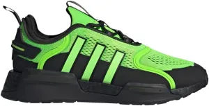 adidas Men's NMD_V3 Sneaker (Black/Lime Green, 10)