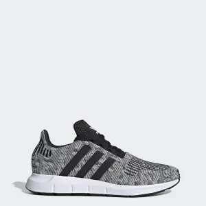 adidas Men's Swift Run Sneaker, Core White/Core White/Black, 10.5