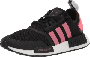 adidas Originals mens Nmd_r1 Sneaker, Black/Signal Pink/White, 11.5 US