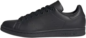 adidas Originals Men's Stan Smith (End Plastic Waste) Sneaker, Black/Black/White, 4.5