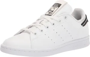 adidas Originals Men's Stan Smith Sneaker, White/White/Black, 5