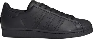 adidas Originals Men's Super-Star Sneaker, Black/Black/Black, 11