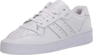 adidas Originals Women's Rivalry Low Sneaker, FTWR White/FTWR White/core Black, 7.5 M US