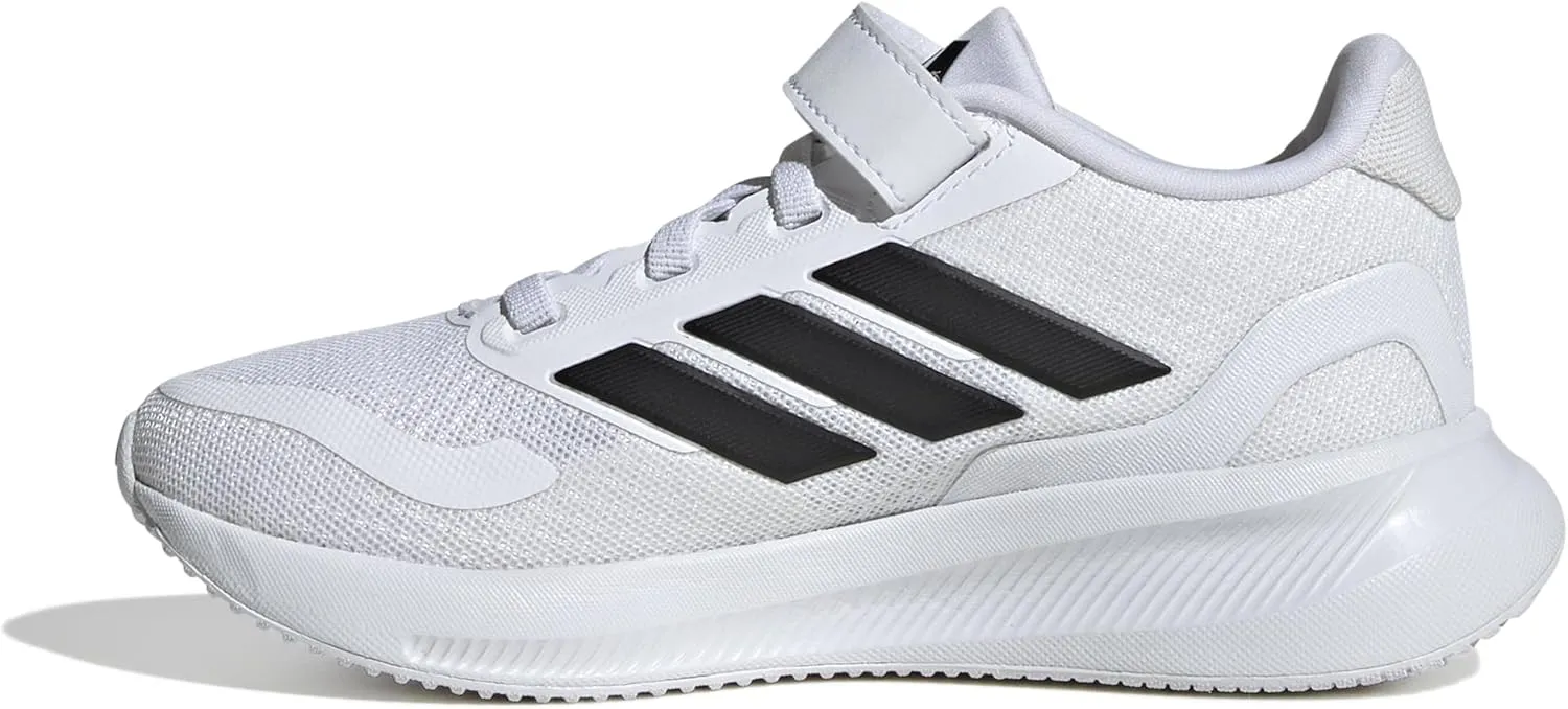 ADIDAS Runfalcon 5 Sneaker for Unisex-Kids, White, 18.5 cm