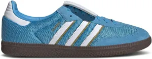 adidas Samba LT Mens Sneaker, Semi Blue Burst/Cloud White/Gum, Size 11.5