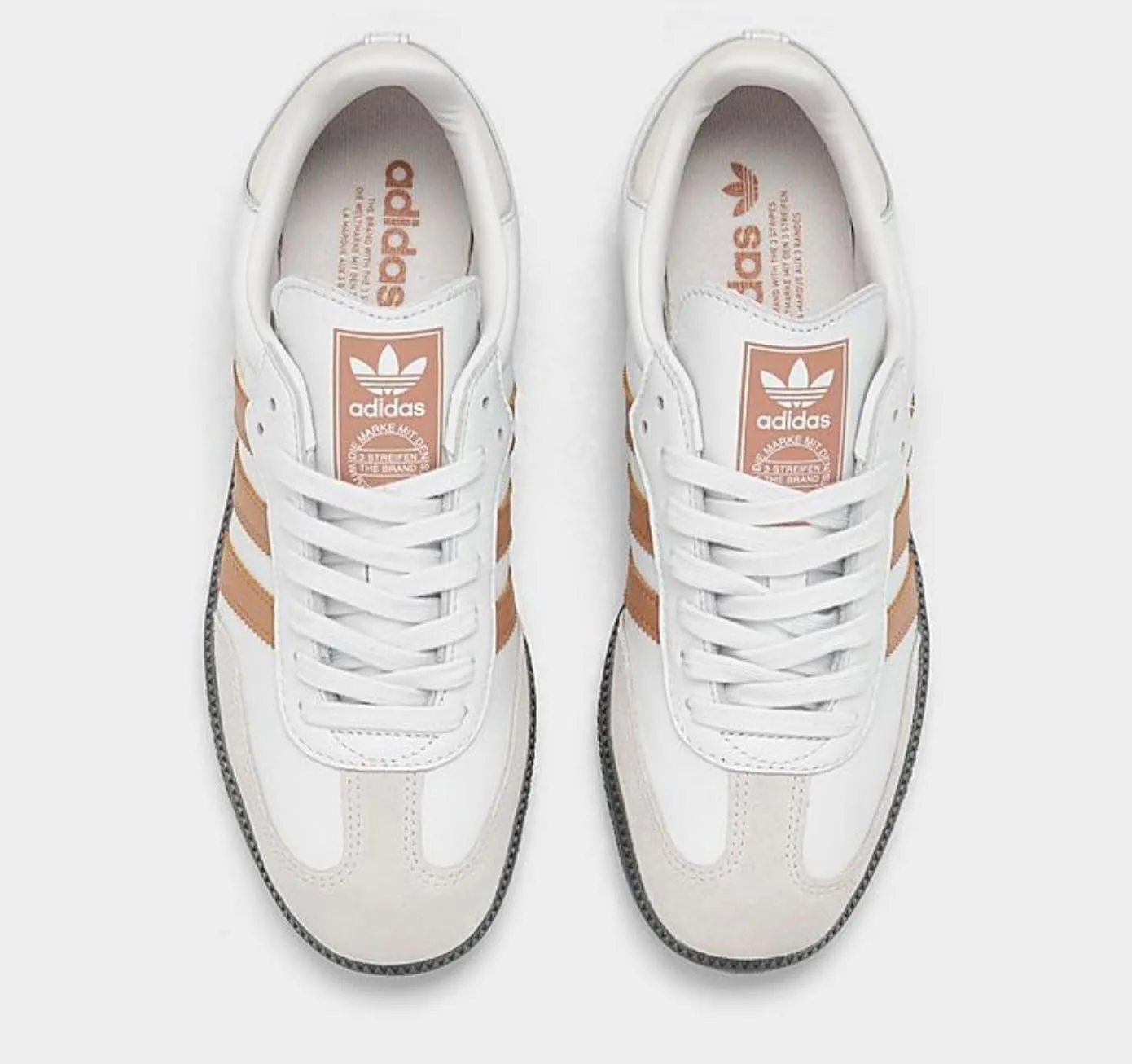 Adidas Samba OG Womens Sneaker (White Clay Strata, 7)