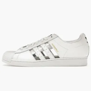 Adidas Superstar White Transparent Stripes