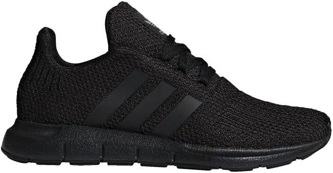 adidas Swift Run Sneaker, Black/Black/Black, 6 US Unisex Big Kid