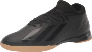 adidas unisex-adult X Crazyfast.3 Indoor Core Black/Core Black/Core Black 12