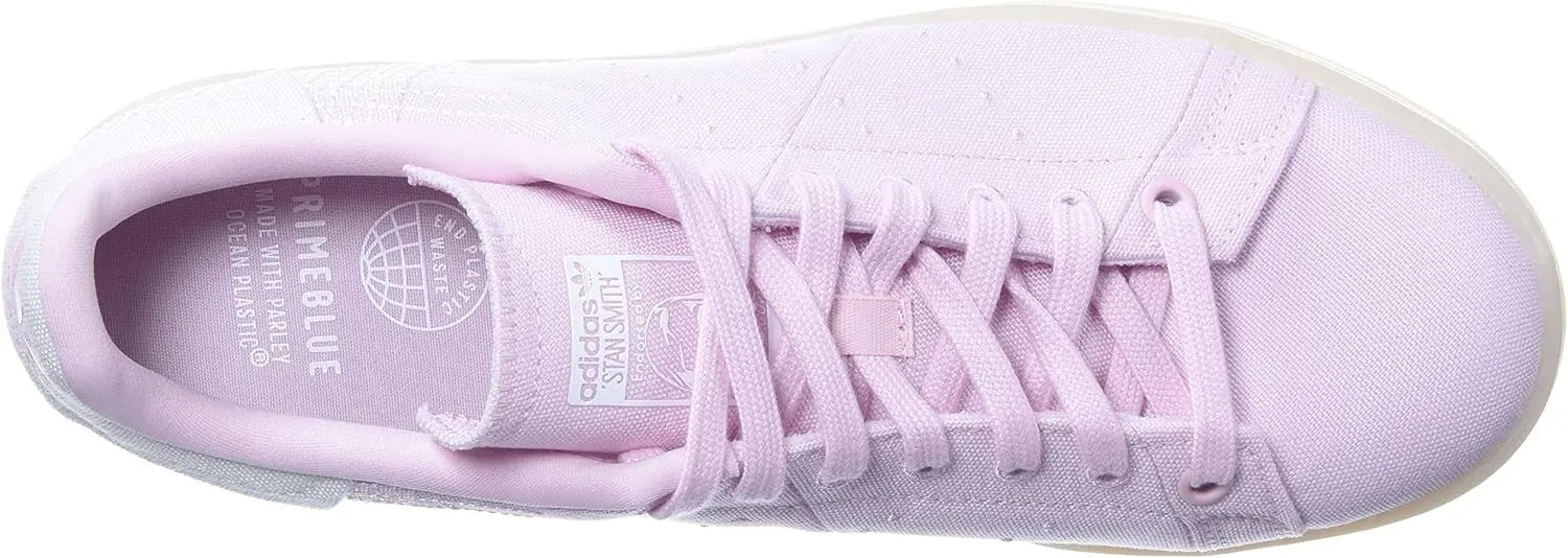 adidas Womens Stan Smith Primeblue Low Sneaker, Pink/White/Black