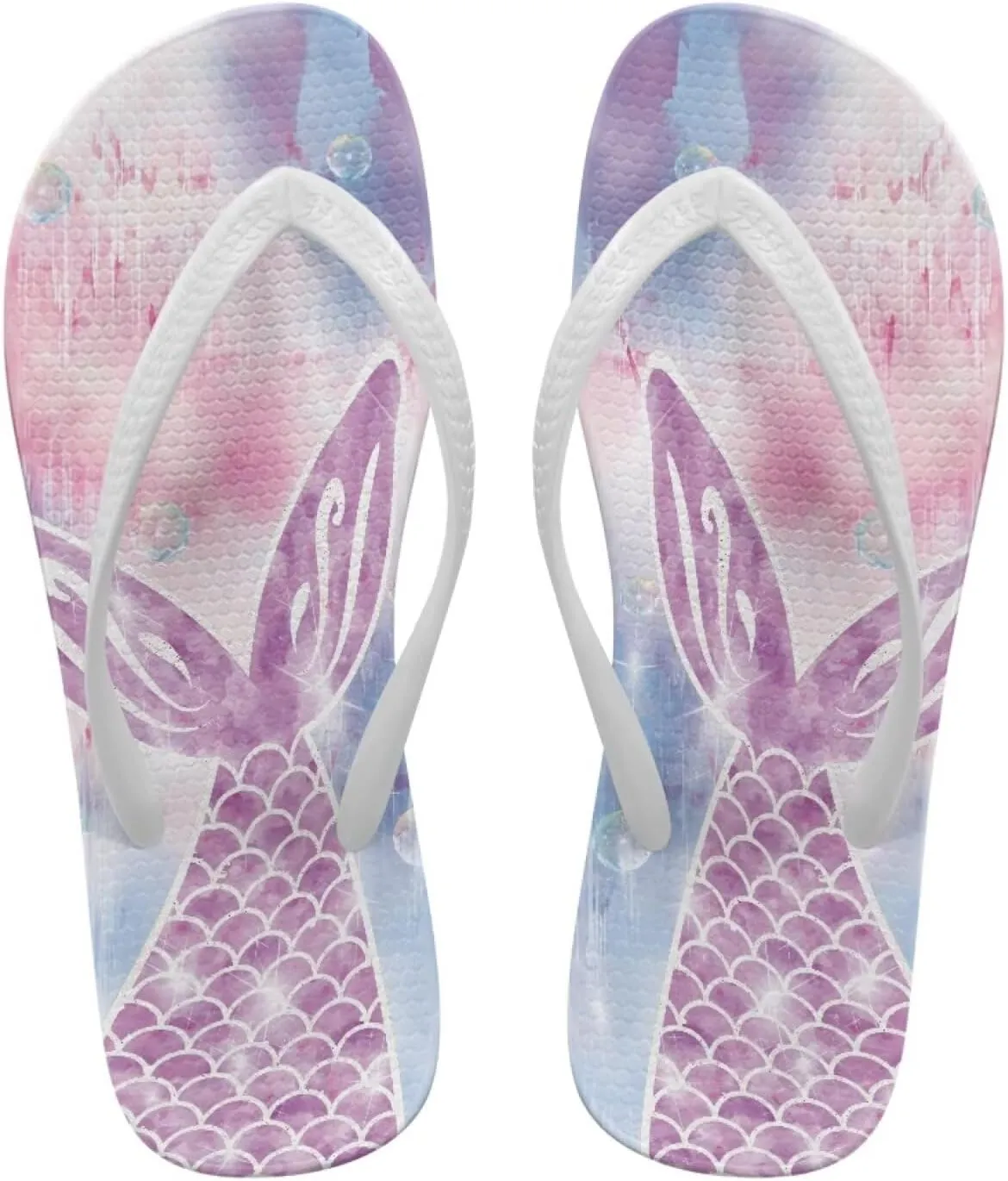 Adorable Animal Prints Flip Flops for Women - Comfortable Walking Sandals, Lightweight Beach Essentials for Hiking & BBQ