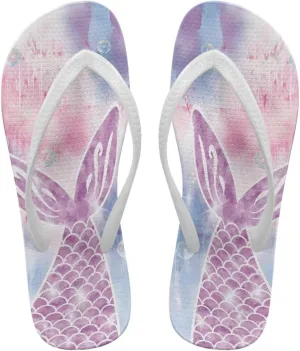 Adorable Animal Prints Flip Flops for Women - Comfortable Walking Sandals, Lightweight Beach Essentials for Hiking & BBQ