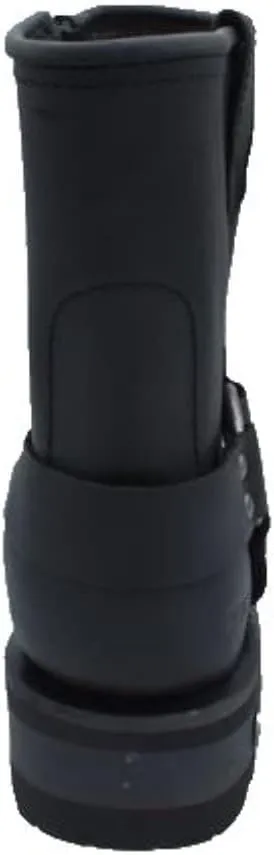 Adtec Women's 2436 7" Side Zipper Harness Boot Black