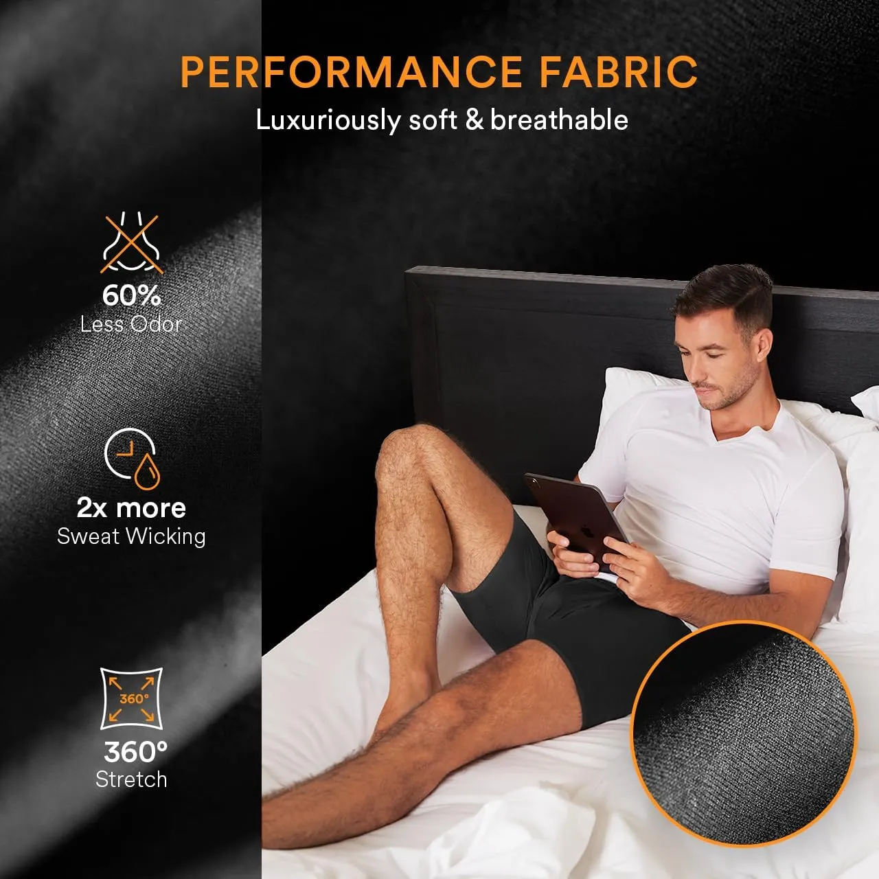 Advanced Ball Pouch Underwear for Men, Patented Boxer Briefs Pouch, Breathable, No Ride Up, Amazon Exclusive