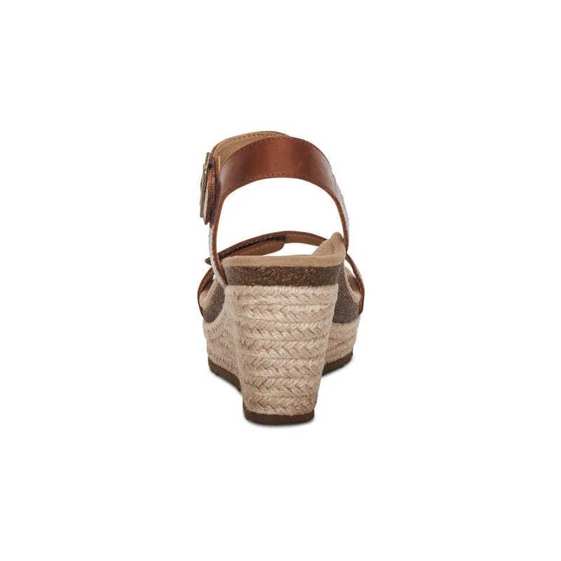 Aetrex Sydney Espadrille Wedge