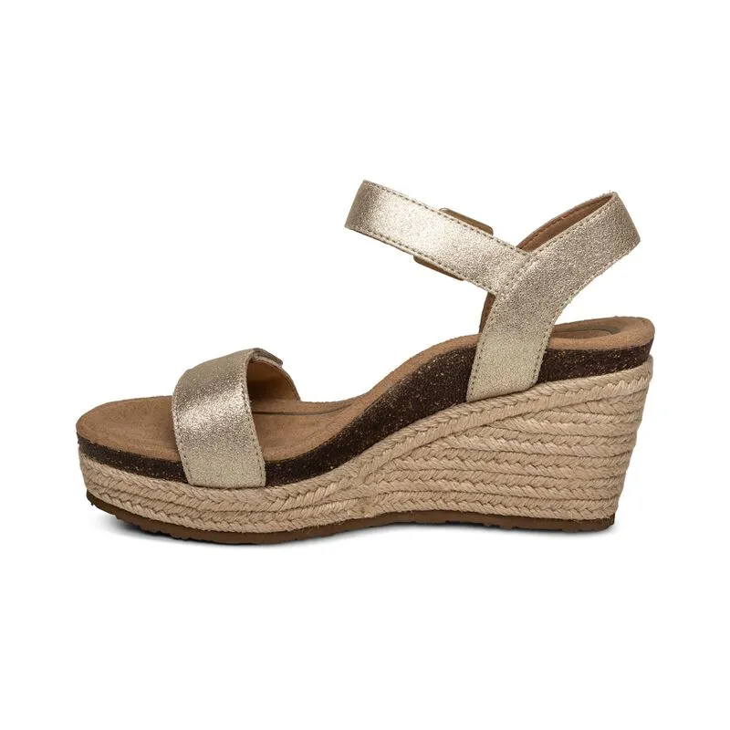 Aetrex Sydney Espadrille Wedge