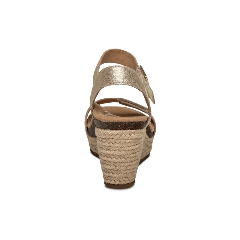 Aetrex Sydney Espadrille Wedge