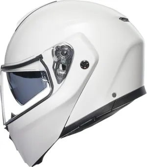 AGV StreetModular Solid Helmet (Large, Matte White)