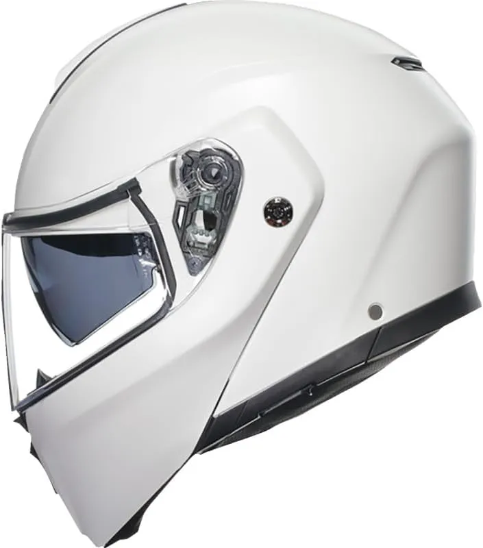 AGV StreetModular Solid Helmet (Large, Matte White)