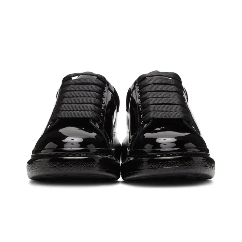 ALEXANDER MCQUEEN OVERSIZED SNEAKER 'BLACK PATENT'