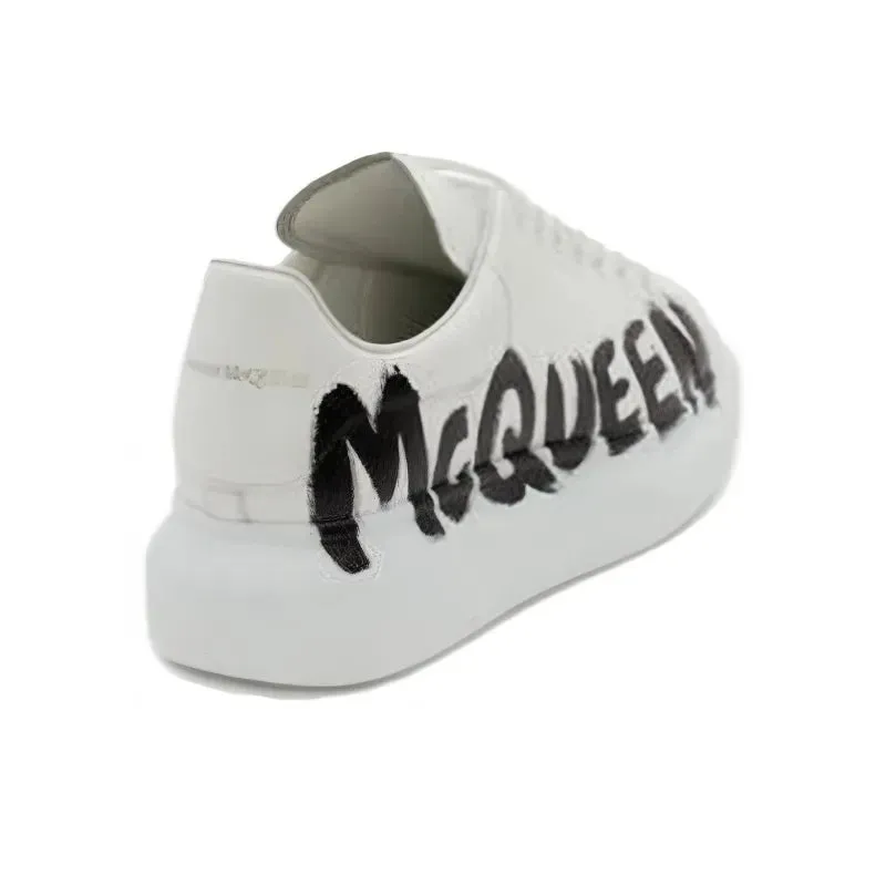 ALEXANDER MCQUEEN  OVERSIZED SNEAKER 'GRAFFITI WHITE-BLACK'