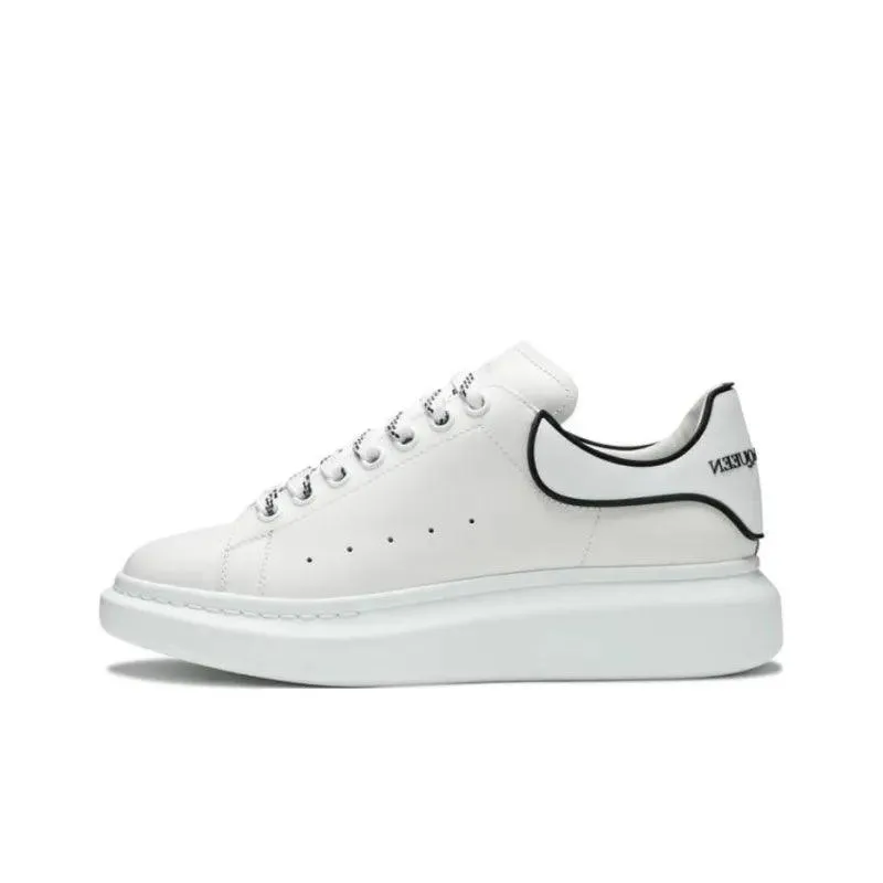 Alexander McQueen Oversized White Black Trim