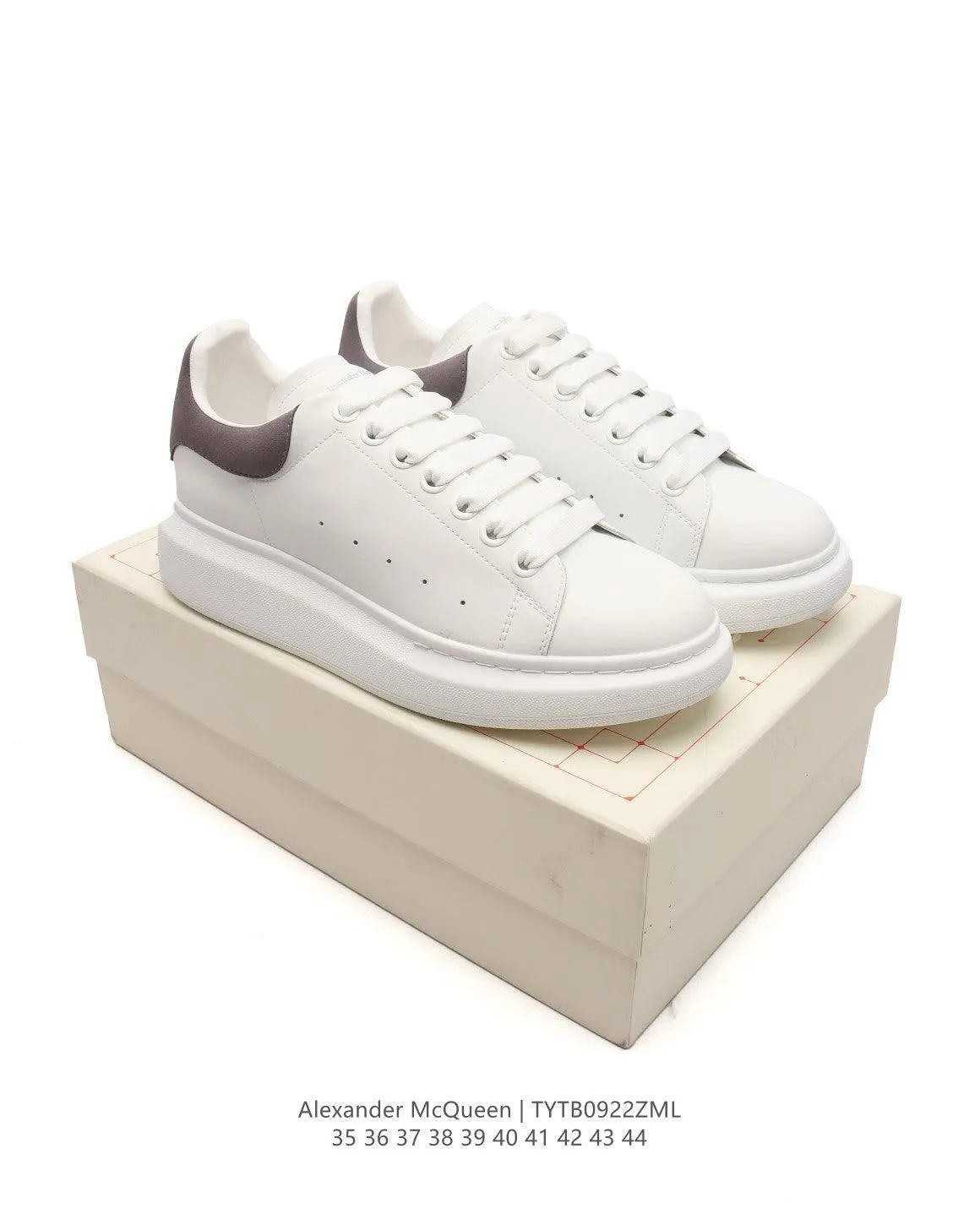 Alexander McQueen SNEAKER 'WHITE/BURGUNDY'