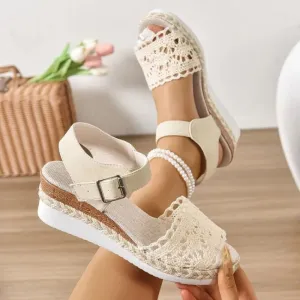 Ankle Sole with Wedge and Espadrilles Strap Women's Modern Quick dispatch