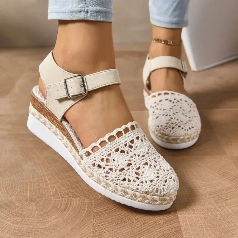 Ankle Sole with Wedge and Espadrilles Strap Women's Modern Quick dispatch