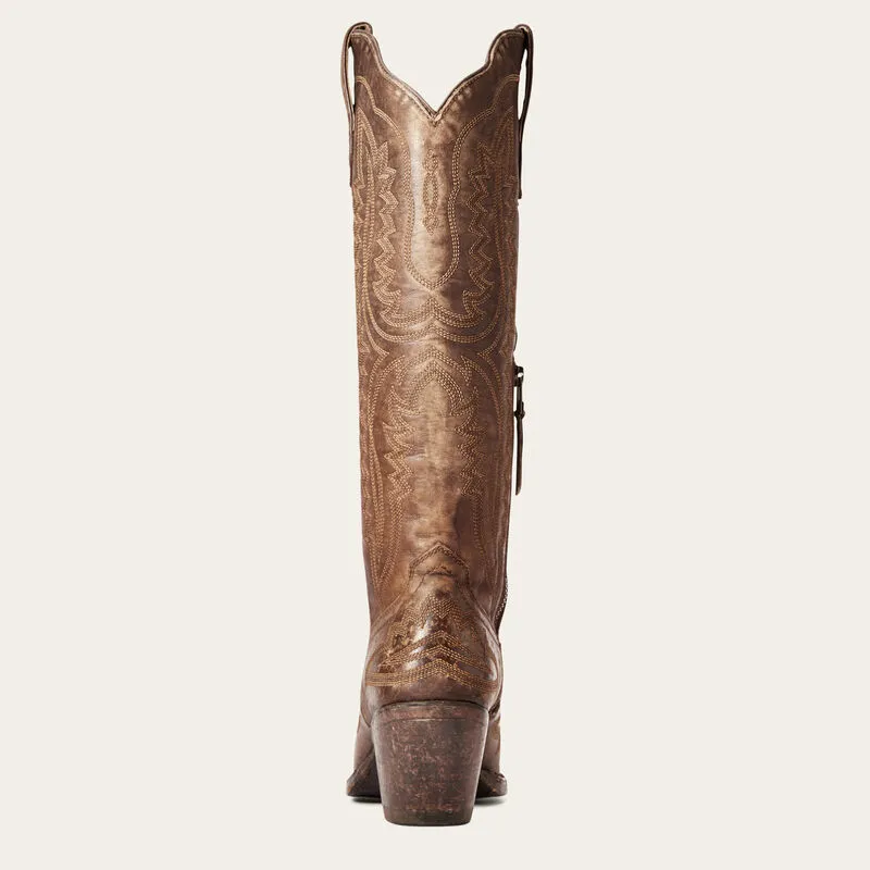 Ariat Women's Casanova Distressed Brown Tall X Toe Western Cowgirl Boots 10034002