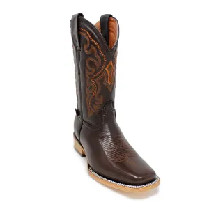 Artillero Traditional Square Toe Cowboy Boot