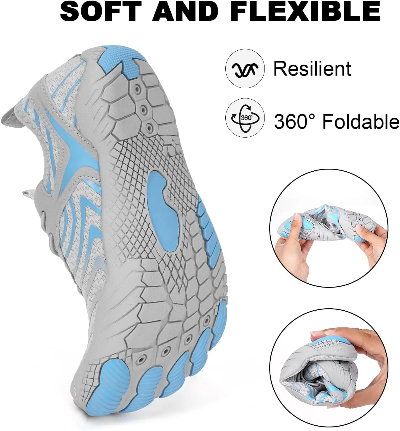 Barefoot Shoes Women Walking Hiking Zero Drop Running Shoes Comfortable Slip On Sneakers Water Resistant Grounderd Footwear Hike Barefoot Shoe Wide Toe Box Lightweight Casual for Summer Beach 2025