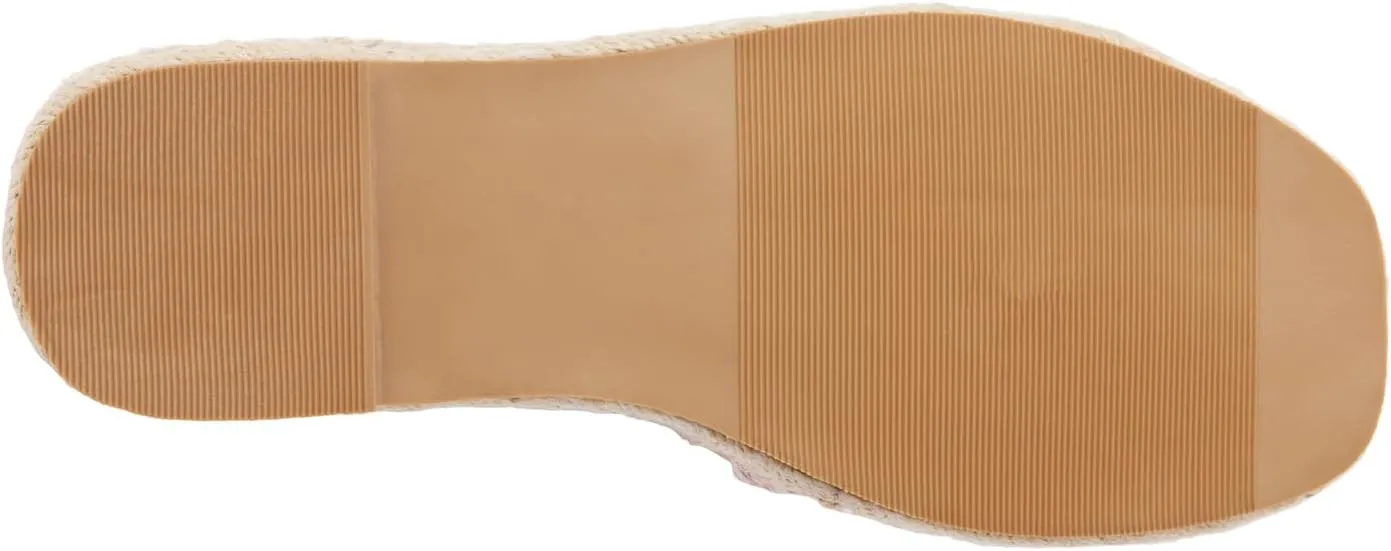 BEACH by Matisse Womens Ivy Espadrille Slide Casual Sandals Casual Low Heel 1-2" - Blue