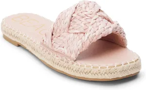 BEACH by Matisse Womens Ivy Espadrille Slide Casual Sandals Casual Low Heel 1-2" - Blue