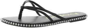 bebe Chora - Slippers for Women - Man-Made Upper and Lining - Padded Insole - Round Toe with Post Toe Design
