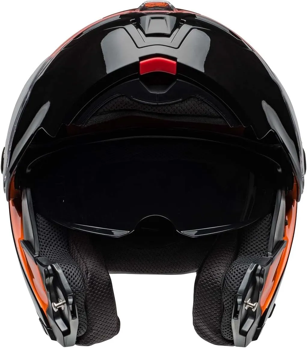 BELL SRT Modular Helmet (Gloss Velo Black/Orange - Large)