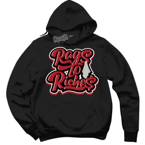 Black Toe Reimagined 1s Sneaker Hoodie Rags To Riches Graphic