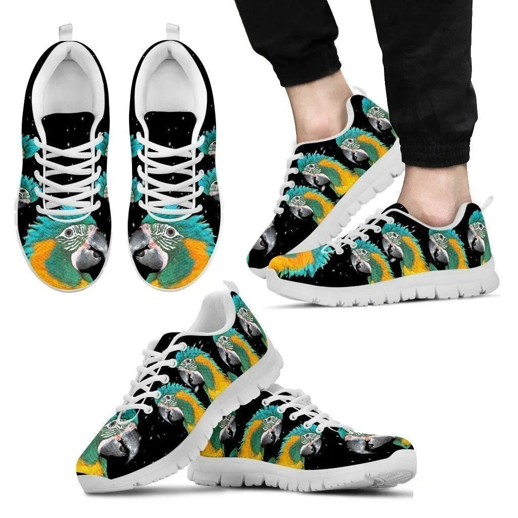 Blue-Threaded Macaw Running Shoes For Men-Free Shipping Limited Edition