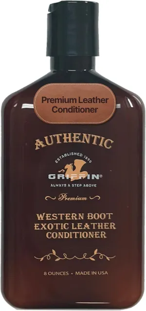 Boot Care Leather Conditioner – Non-Darkening, Softens & Protects Boots, Furniture, Jackets & More – Made in USA