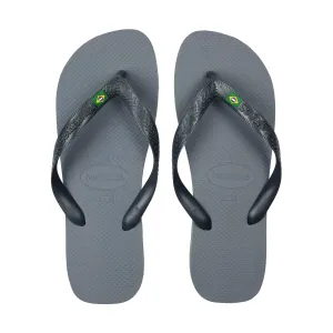 Brasil Flip Flops Steel Grey