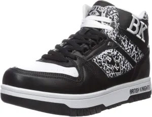 British Knights Men's Kings SL Fashion Sneaker Sneaker, Black/white/el, 10 medium