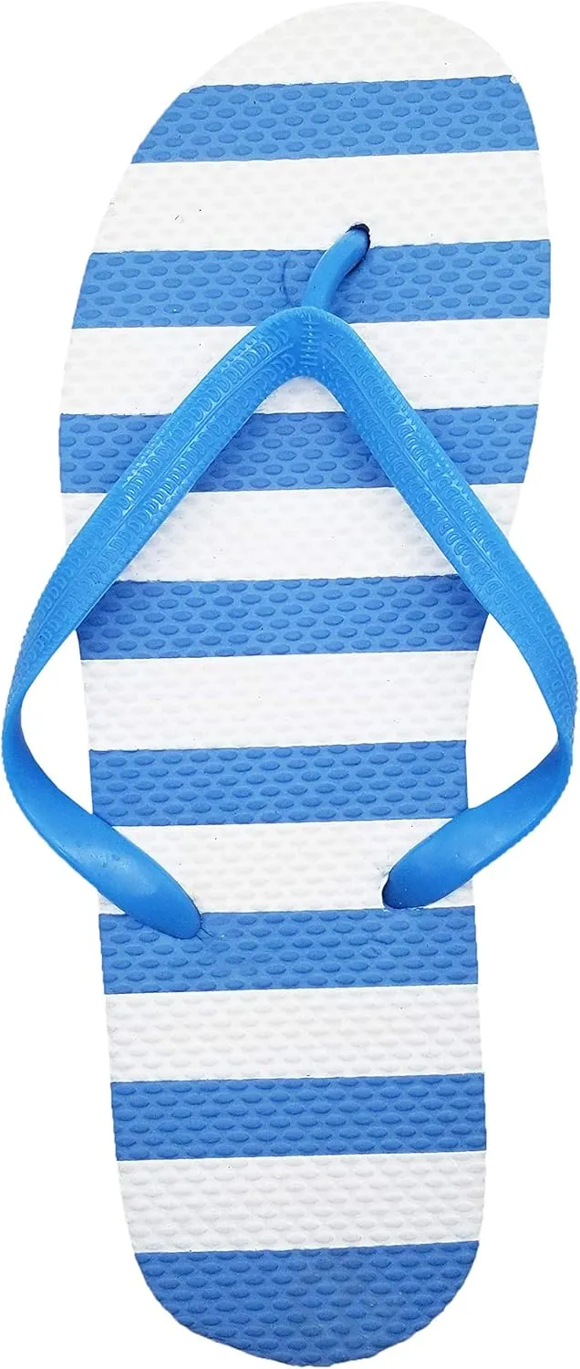 Bulk Flip Flops for Weddings, 48 Pairs, Reception Guest Slippers, Men Women Destination Beach Pool Wholesale Pack