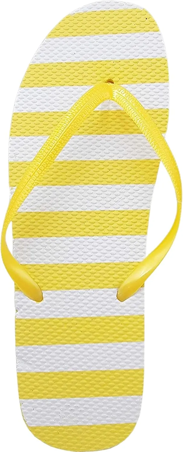 Bulk Flip Flops for Weddings, 48 Pairs, Reception Guest Slippers, Men Women Destination Beach Pool Wholesale Pack